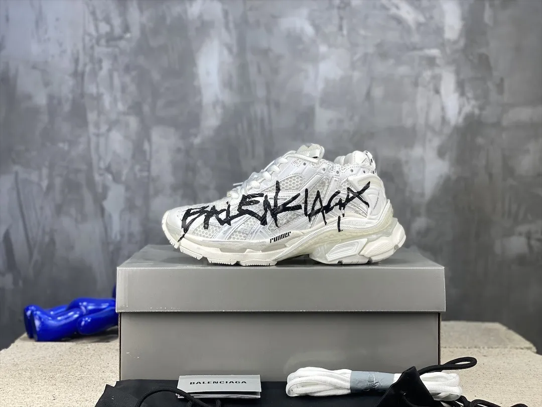 StreetReady Balenciaga Runner White Mesh Sneakers –  Replica Sneakers & Balenciaga Runners Replica 719