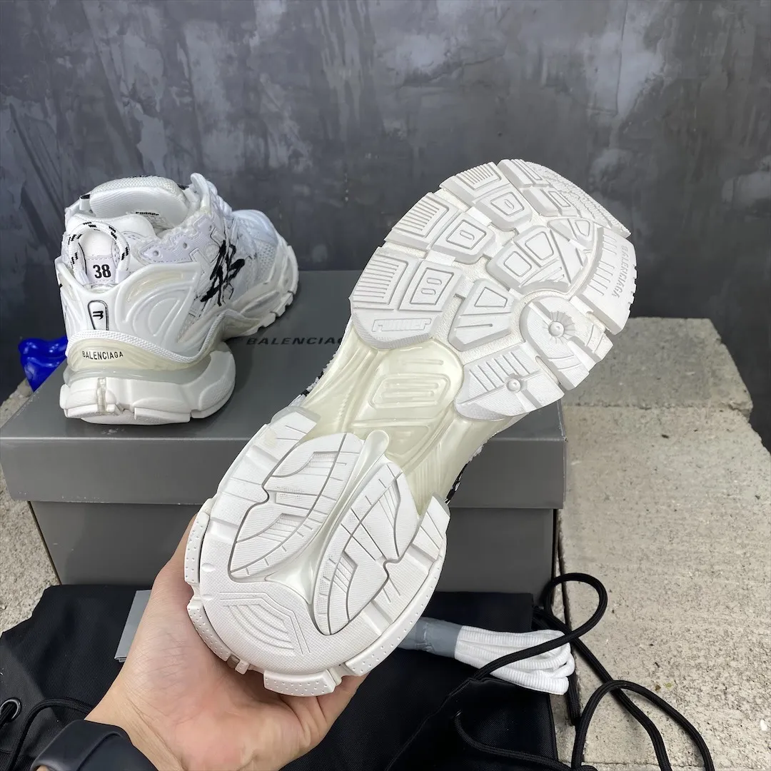 StreetReady Balenciaga Runner White Mesh Sneakers –  Replica Sneakers & Balenciaga Runners Replica 719