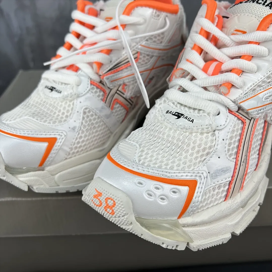 Tailored Balenciaga Runner White Orange Replica Sneakers –  Rep Shoes 714