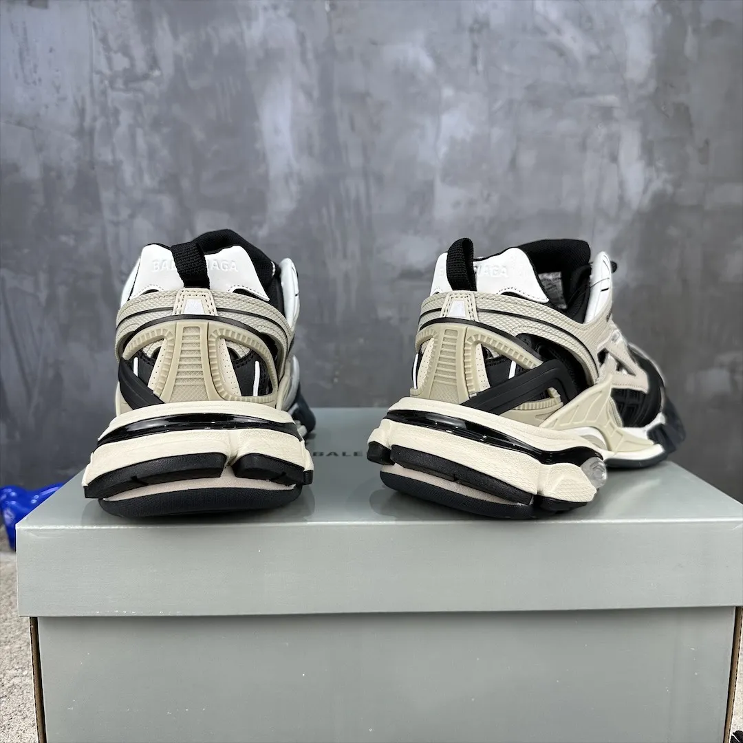 Balenciaga Track 2 Beige Black Replica Sneakers –  Rep Shoes Durable 735