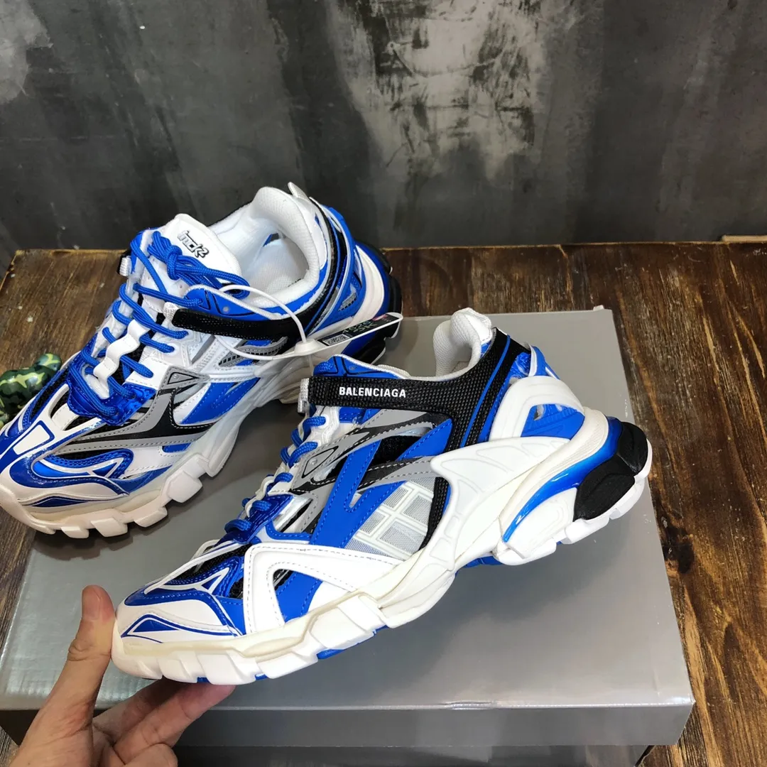 Balenciaga Track 2 Blue White Replica Sneakers –  Rep Shoes WeatherProof 732