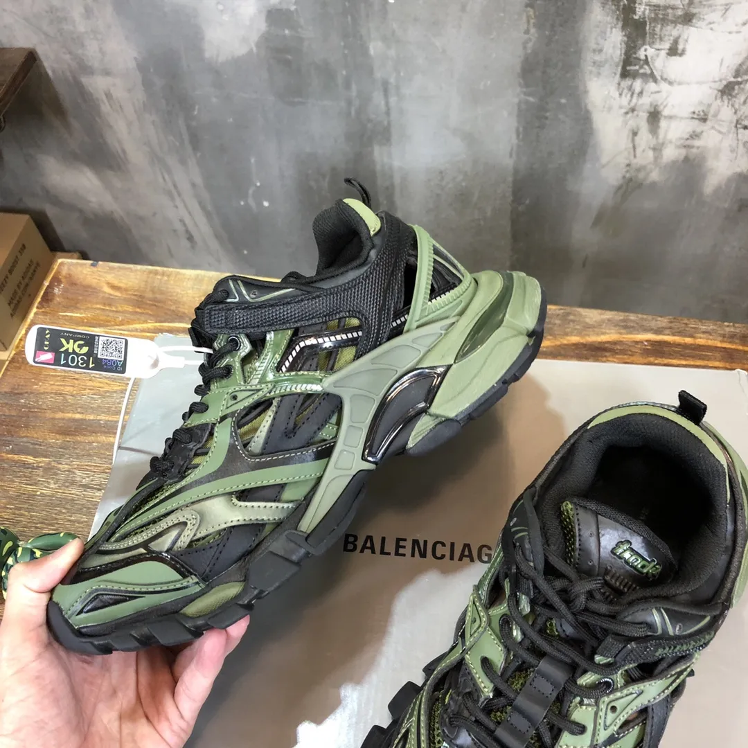 StreetReady Balenciaga Track 2 Green Replica Sneakers –  Rep Shoes 740