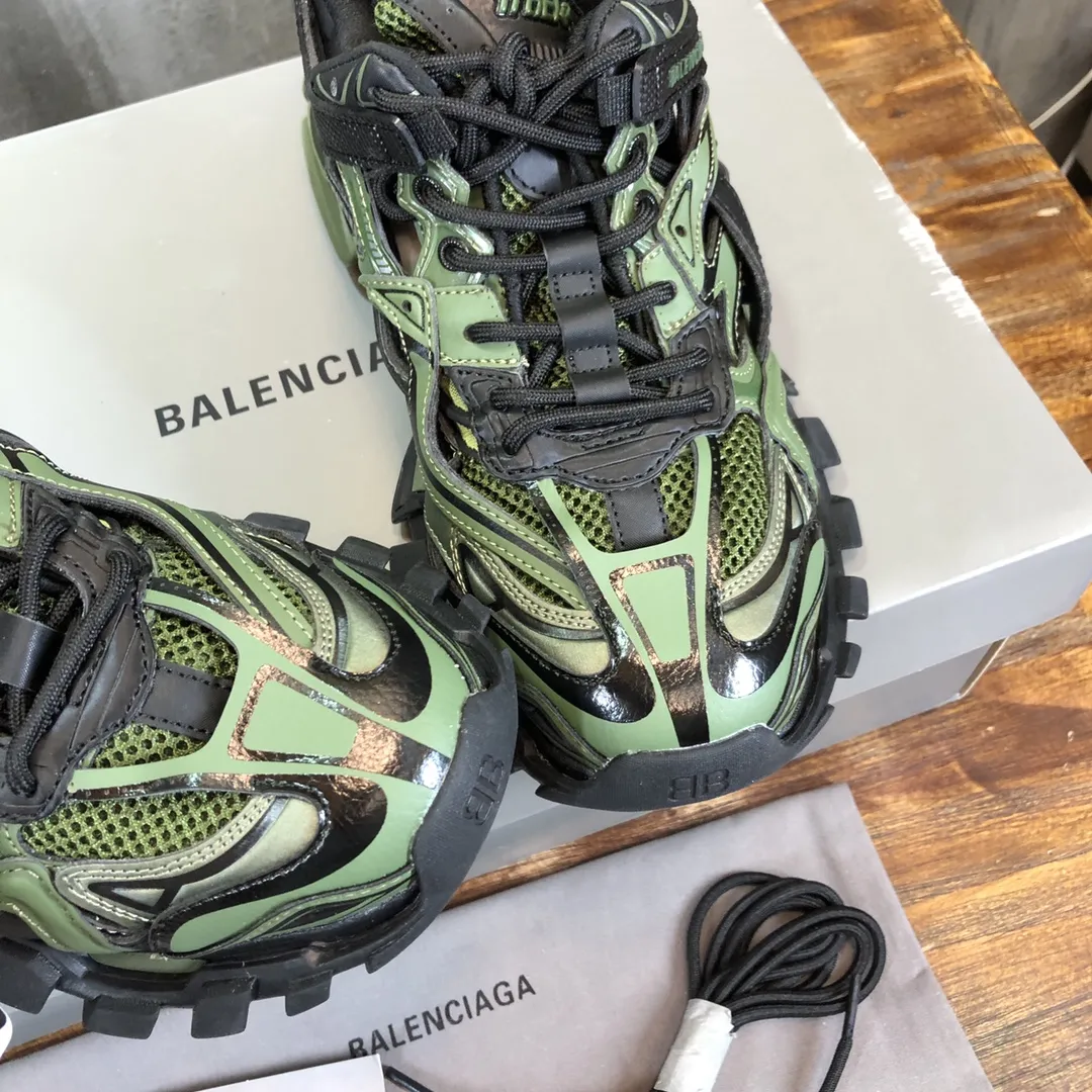 StreetReady Balenciaga Track 2 Green Replica Sneakers –  Rep Shoes 740