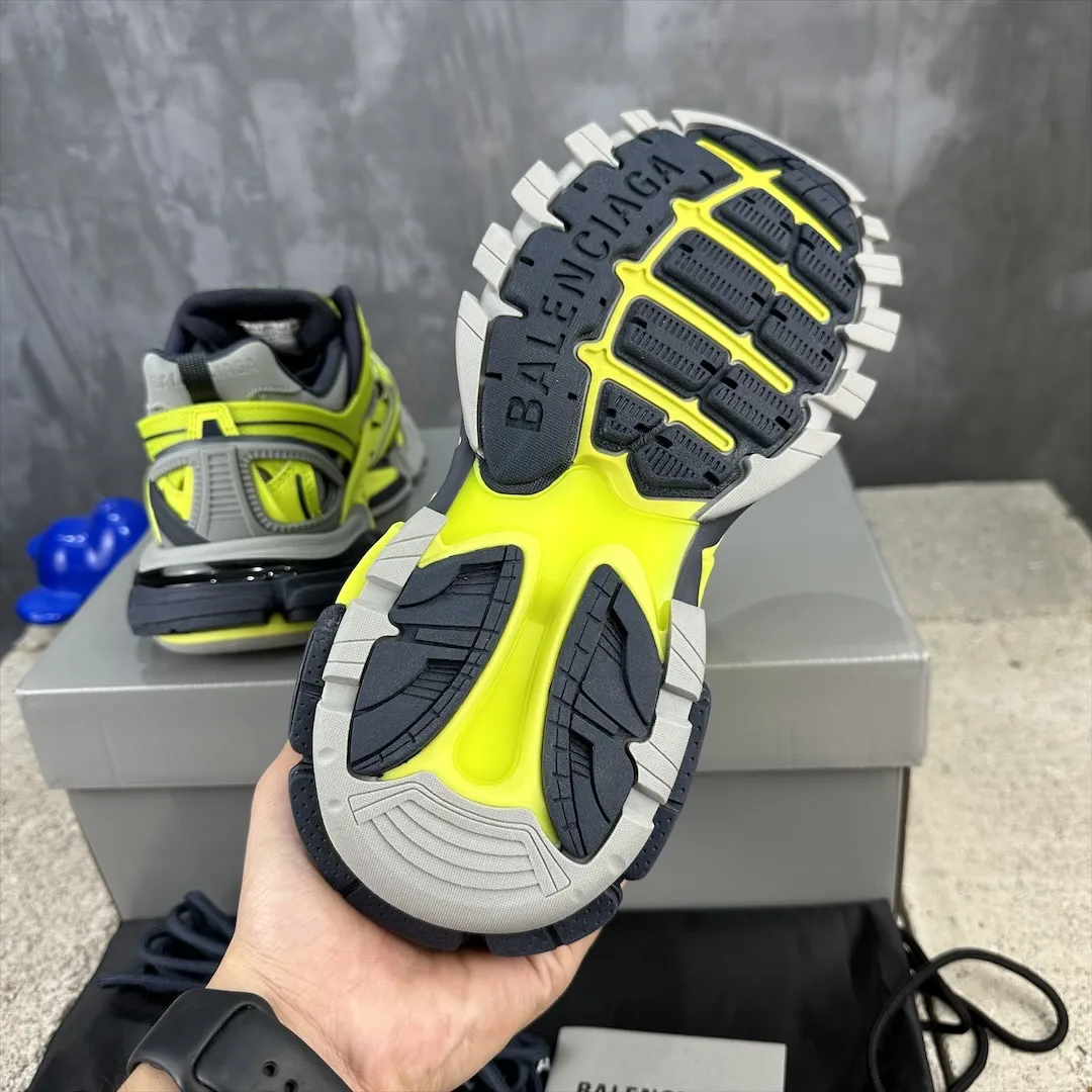 UrbanStyle Balenciaga Track 2 Neon Yellow Replica Sneakers –  Rep Shoes 746