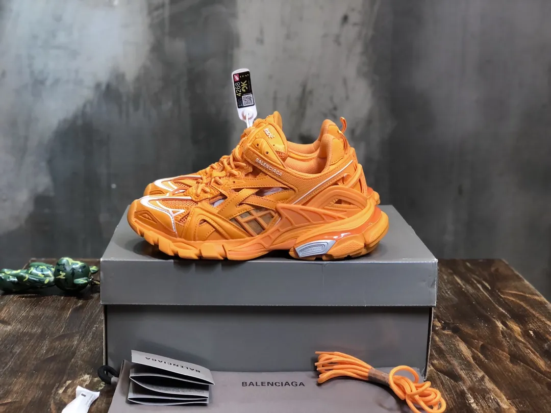 Balenciaga Track 2 Orange Replica Sneakers –  Rep Shoes Timeless 731