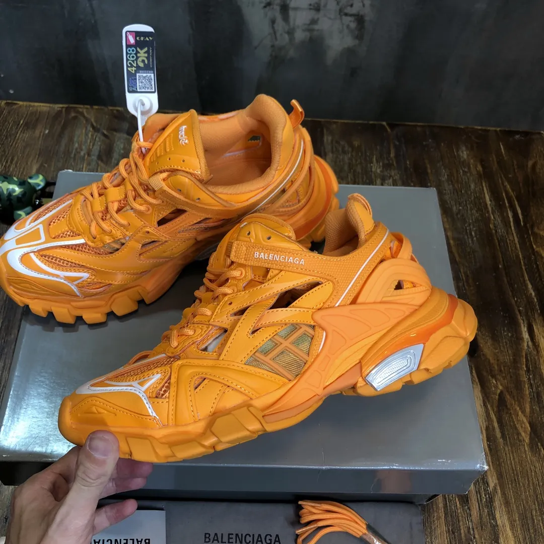 Balenciaga Track 2 Orange Replica Sneakers –  Rep Shoes Timeless 731
