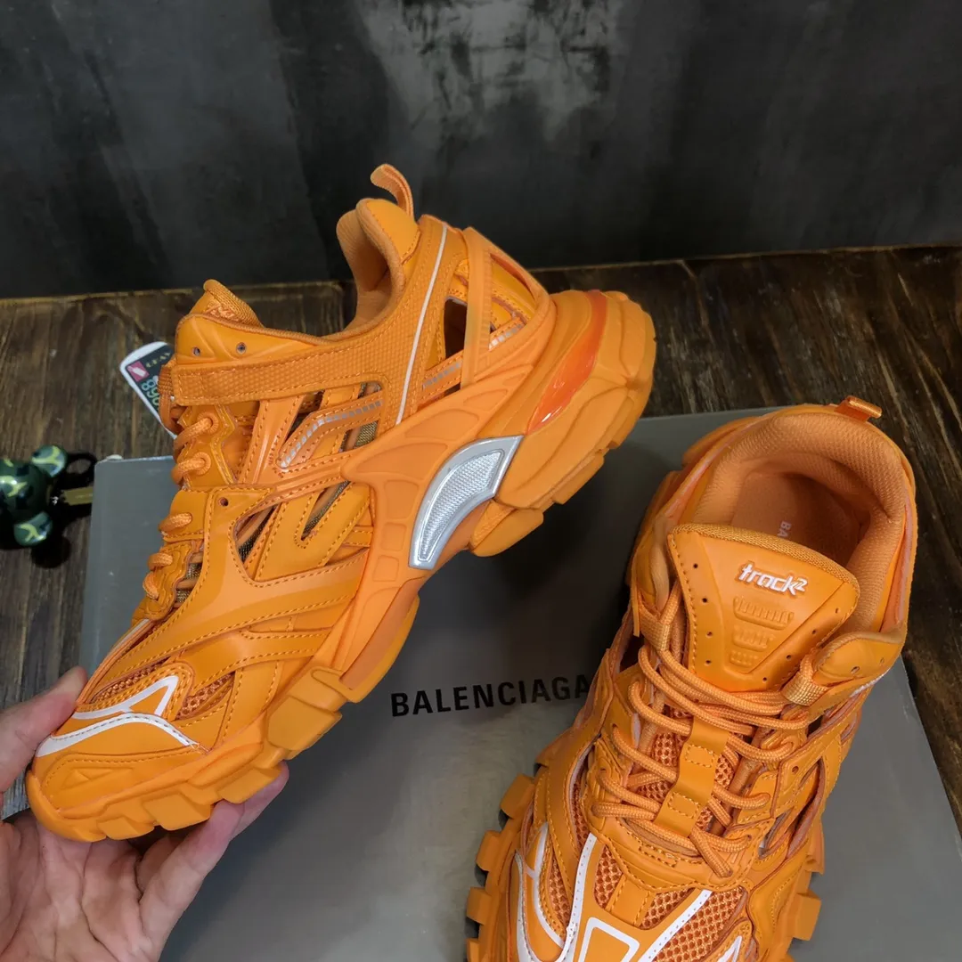 Balenciaga Track 2 Orange Replica Sneakers –  Rep Shoes Timeless 731