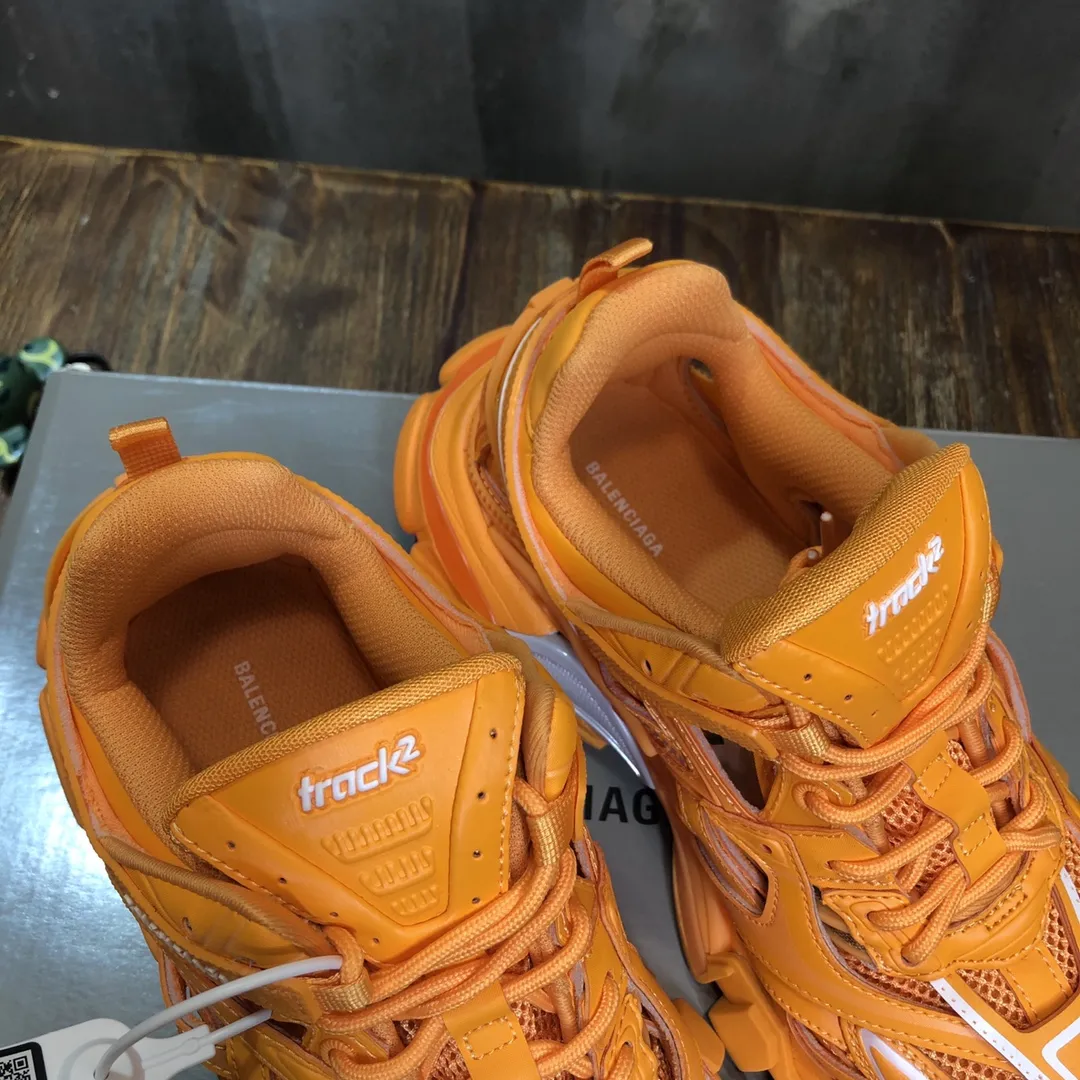 Balenciaga Track 2 Orange Replica Sneakers –  Rep Shoes Timeless 731