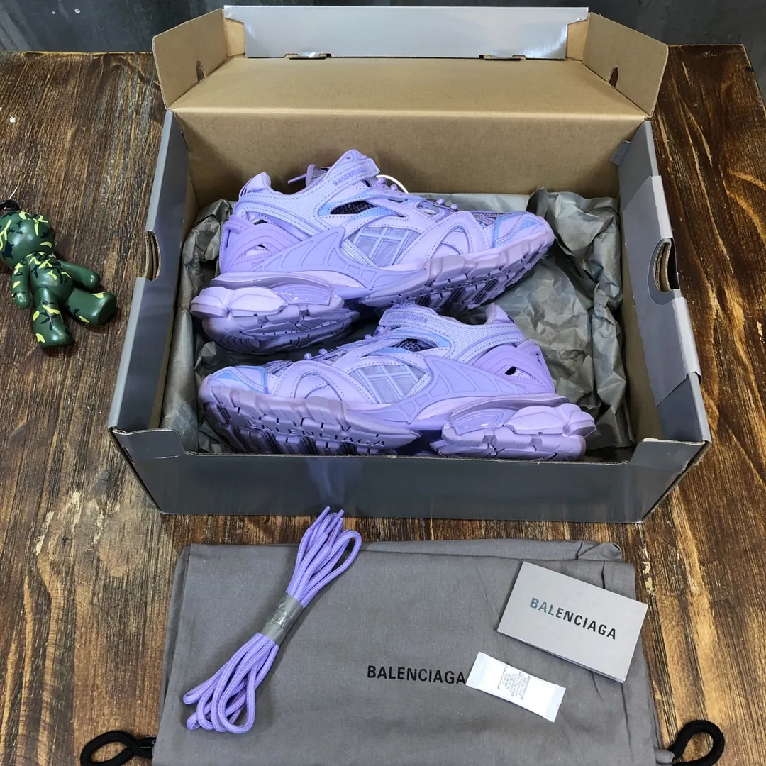 Balenciaga Track 2 Purple Replica Sneakers –  Rep Shoes ComfortFit 739