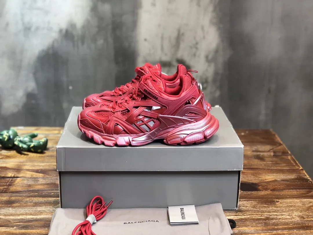 Balenciaga Track 2 Red Replica Sneakers –  Rep Shoes Sophisticated 737