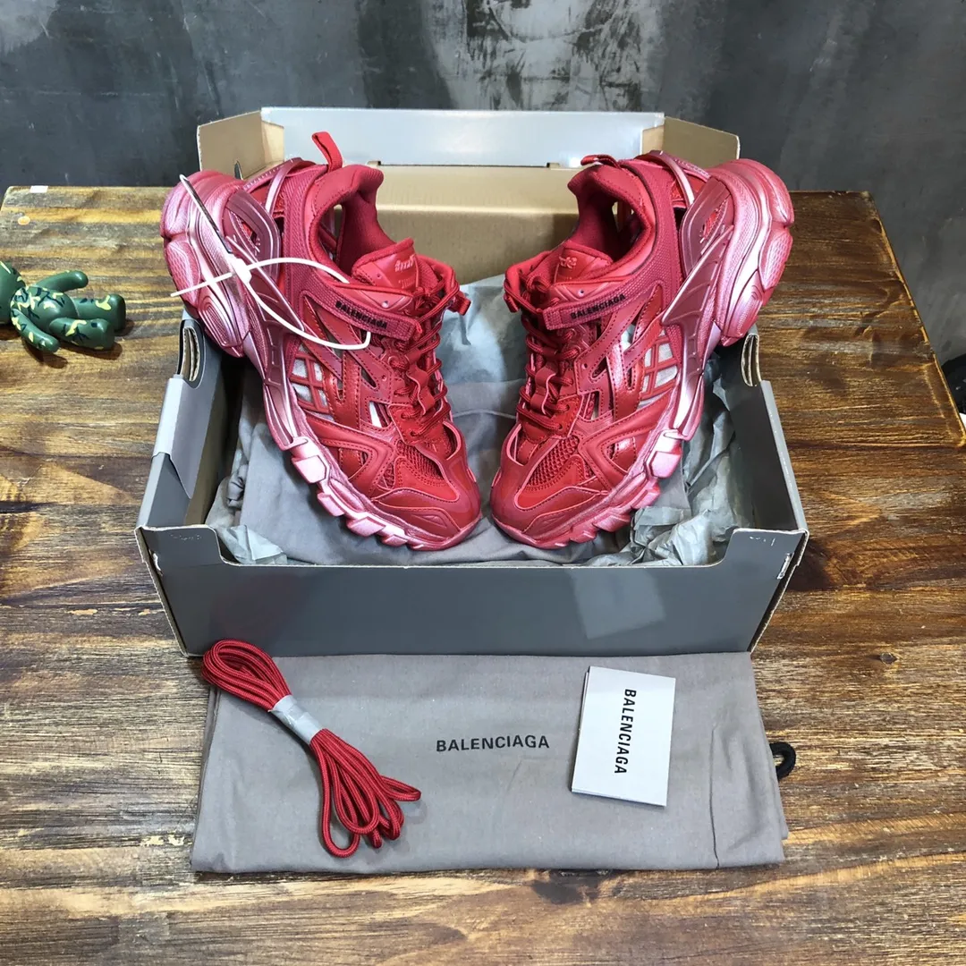 Balenciaga Track 2 Red Replica Sneakers –  Rep Shoes Sophisticated 737