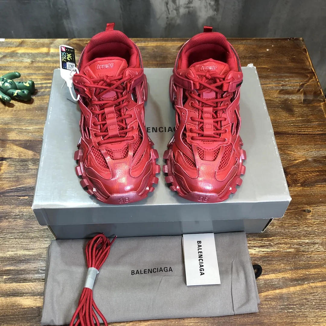 Balenciaga Track 2 Red Replica Sneakers –  Rep Shoes Sophisticated 737