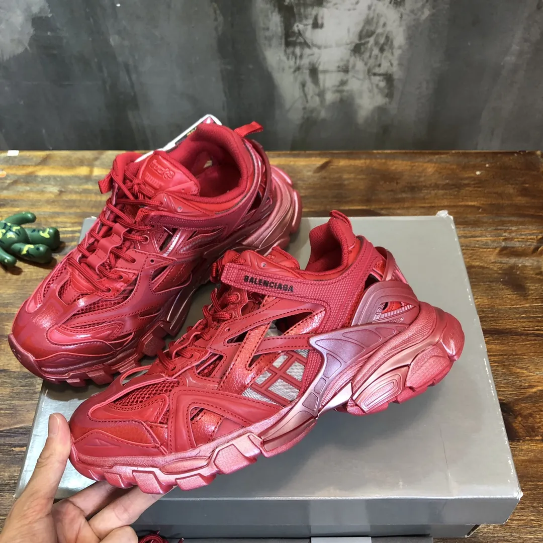 Balenciaga Track 2 Red Replica Sneakers –  Rep Shoes Sophisticated 737