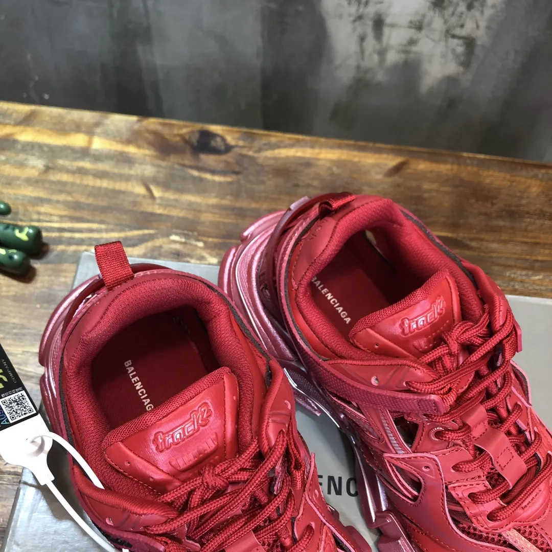 Balenciaga Track 2 Red Replica Sneakers –  Rep Shoes Sophisticated 737