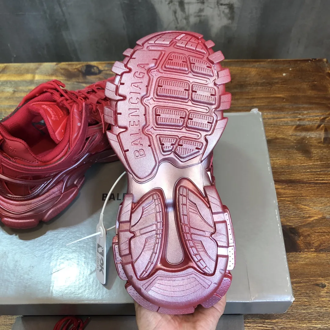 Balenciaga Track 2 Red Replica Sneakers –  Rep Shoes Sophisticated 737