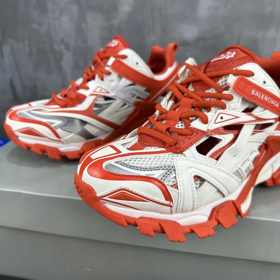 ModernLook Balenciaga Track 2 Red White Replica Sneakers –  Rep Shoes 741