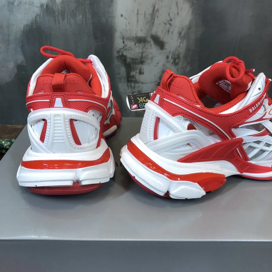 ModernLook Balenciaga Track 2 Red White Replica Sneakers –  Rep Shoes 741