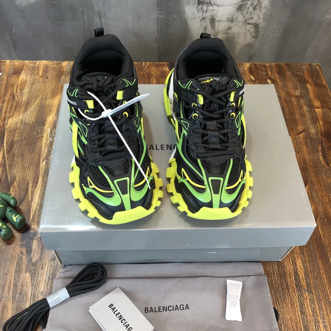 Bright Balenciaga Track 2 Sneakers Black Yellow – Replica Sneakers & Balenciaga Shoes Copy 743