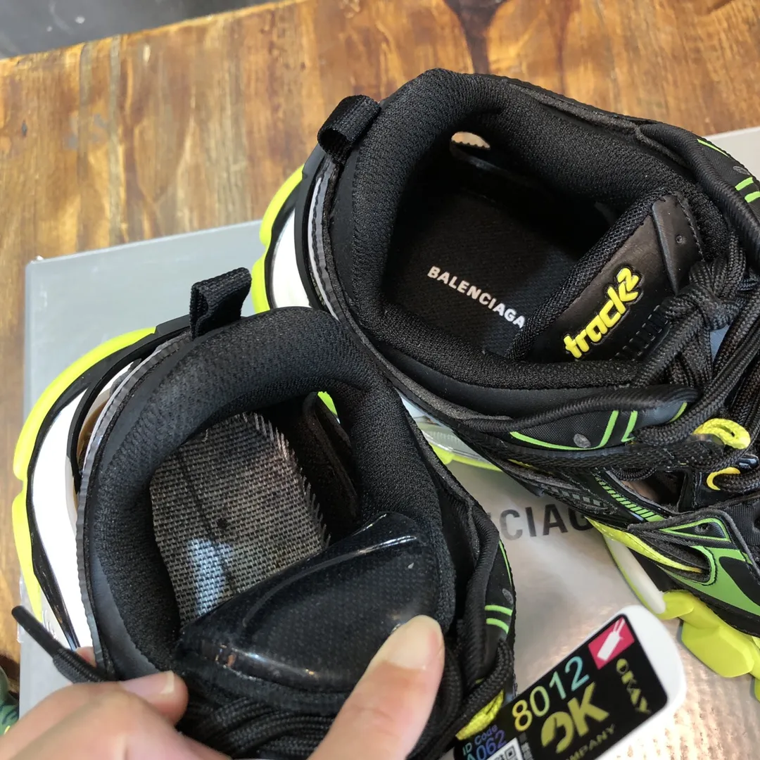 Bright Balenciaga Track 2 Sneakers Black Yellow – Replica Sneakers & Balenciaga Shoes Copy 743