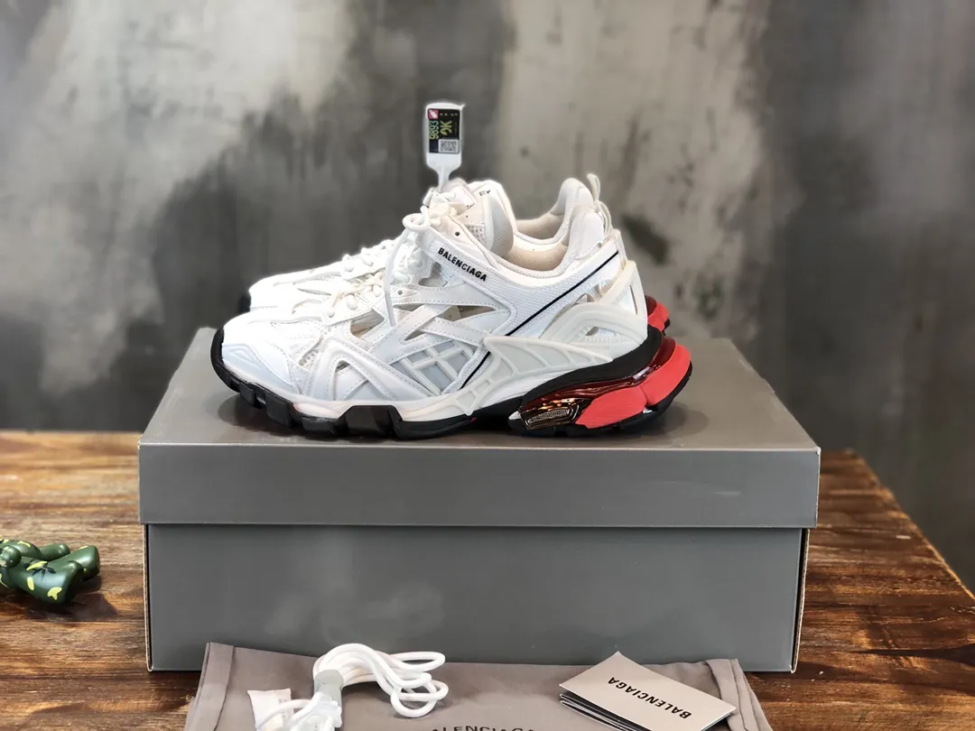 EasyCare Balenciaga Track 2 White Replica Sneakers –  Rep Shoes 747