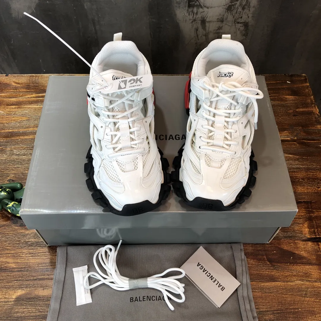 EasyCare Balenciaga Track 2 White Replica Sneakers –  Rep Shoes 747