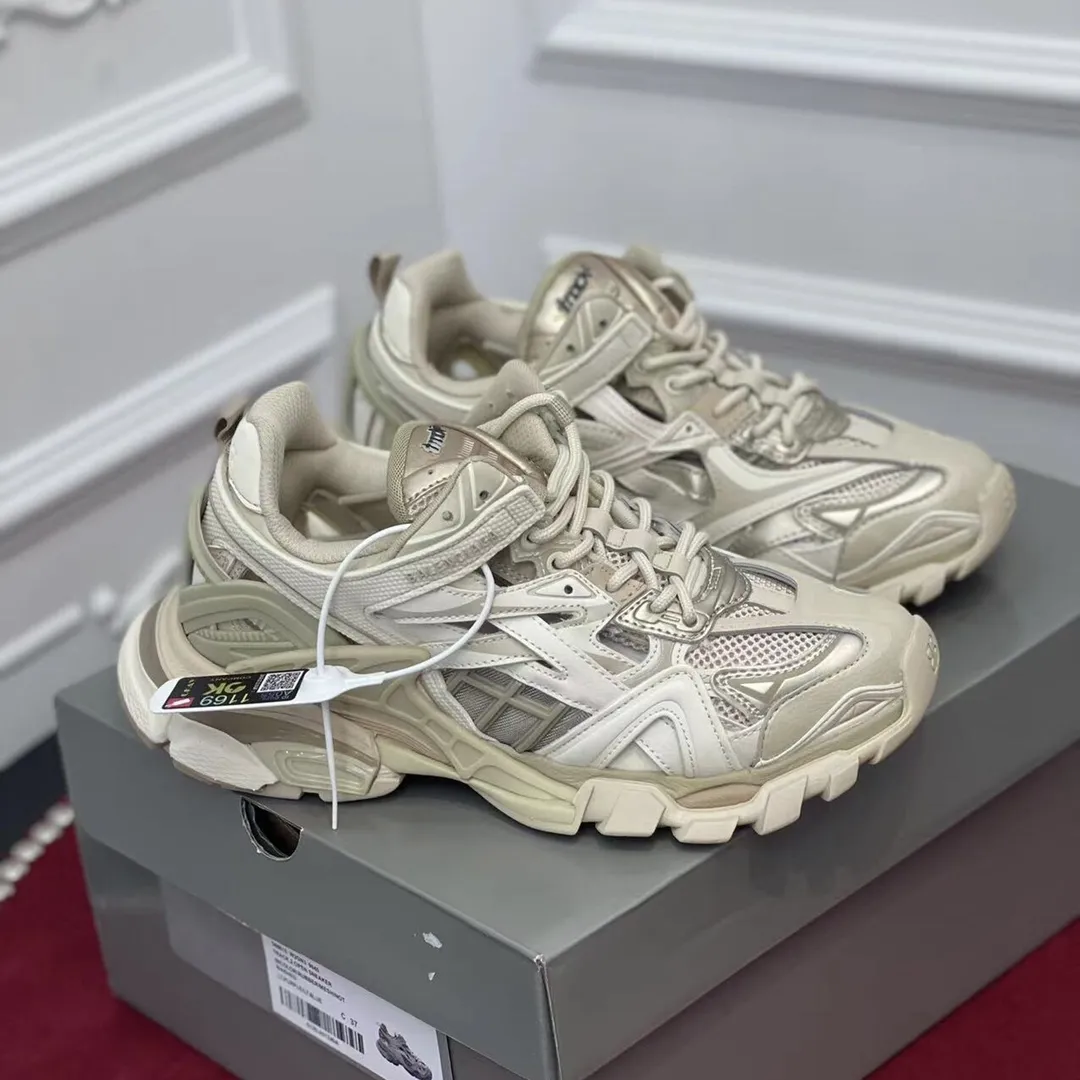 WeatherProof Balenciaga Track Trainer 3.0 Beige Replica Sneakers –  Rep Shoes Collection 756