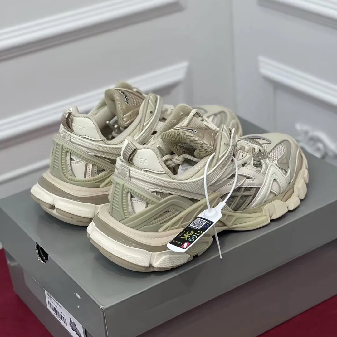 WeatherProof Balenciaga Track Trainer 3.0 Beige Replica Sneakers –  Rep Shoes Collection 756