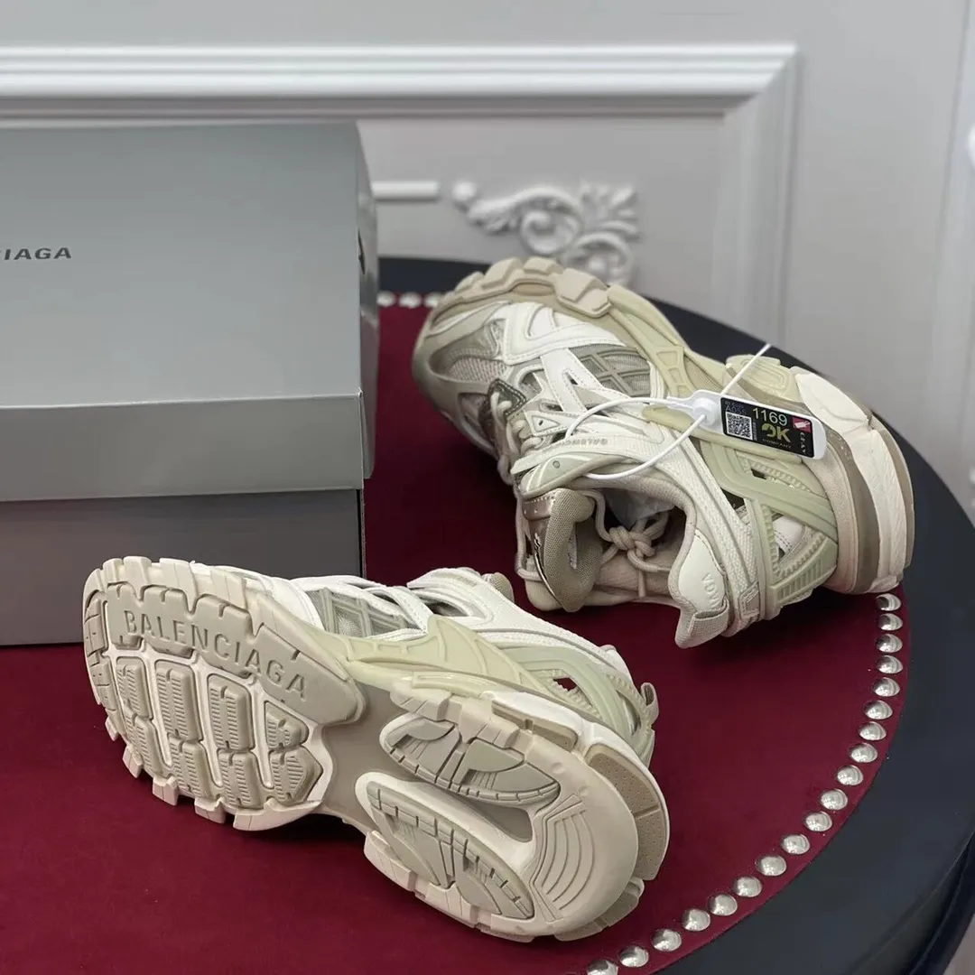 WeatherProof Balenciaga Track Trainer 3.0 Beige Replica Sneakers –  Rep Shoes Collection 756