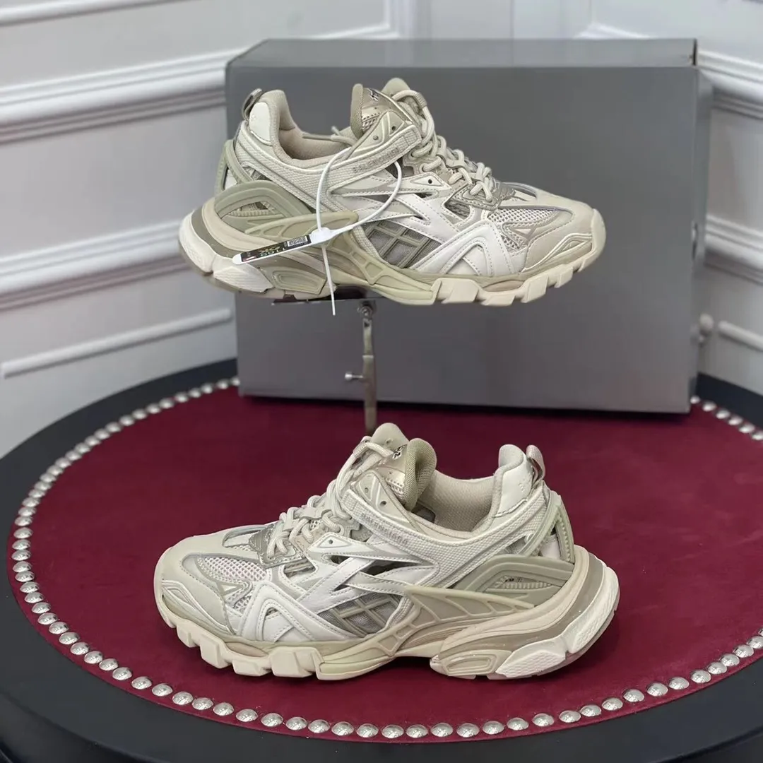 WeatherProof Balenciaga Track Trainer 3.0 Beige Replica Sneakers –  Rep Shoes Collection 756