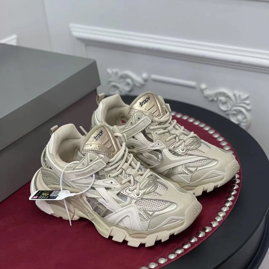 WeatherProof Balenciaga Track Trainer 3.0 Beige Replica Sneakers –  Rep Shoes Collection 756