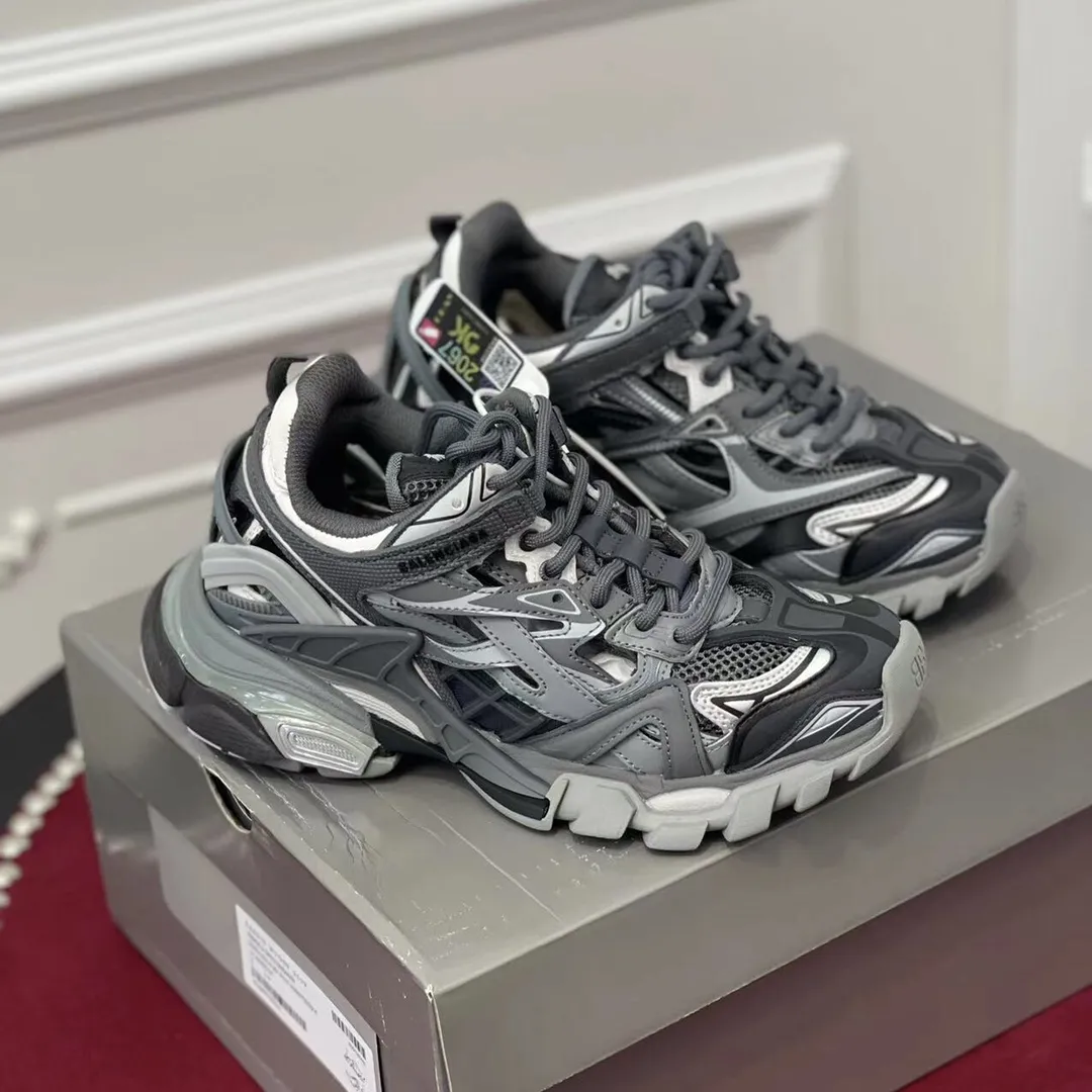 Balenciaga Track Trainer 3.0 Grey Replica Sneakers –  Rep Shoes Popular 750