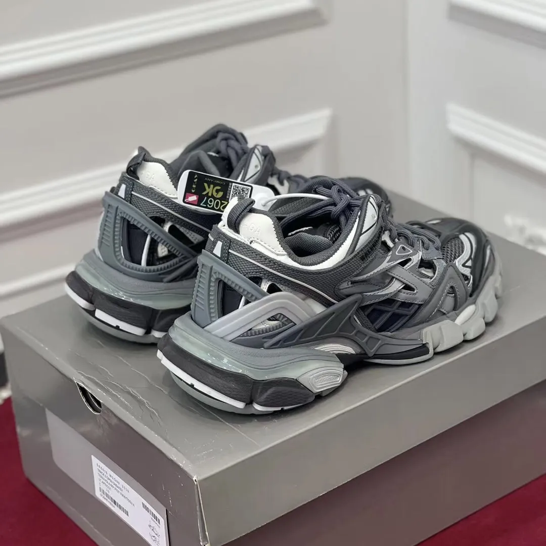 Balenciaga Track Trainer 3.0 Grey Replica Sneakers –  Rep Shoes Popular 750