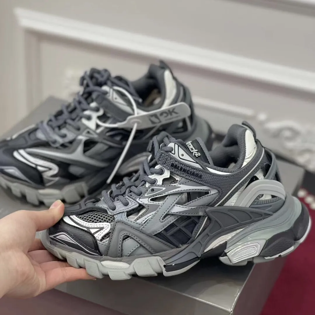 Balenciaga Track Trainer 3.0 Grey Replica Sneakers –  Rep Shoes Popular 750