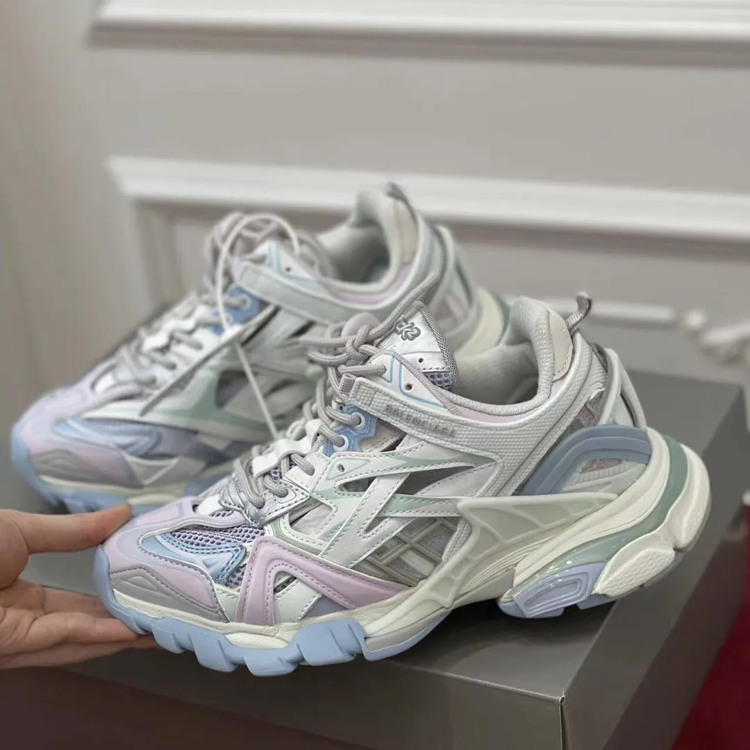 Balenciaga Track Trainer 3.0 Lavender Replica Sneakers – Balenciaga Shoes Replica Minimalist 755