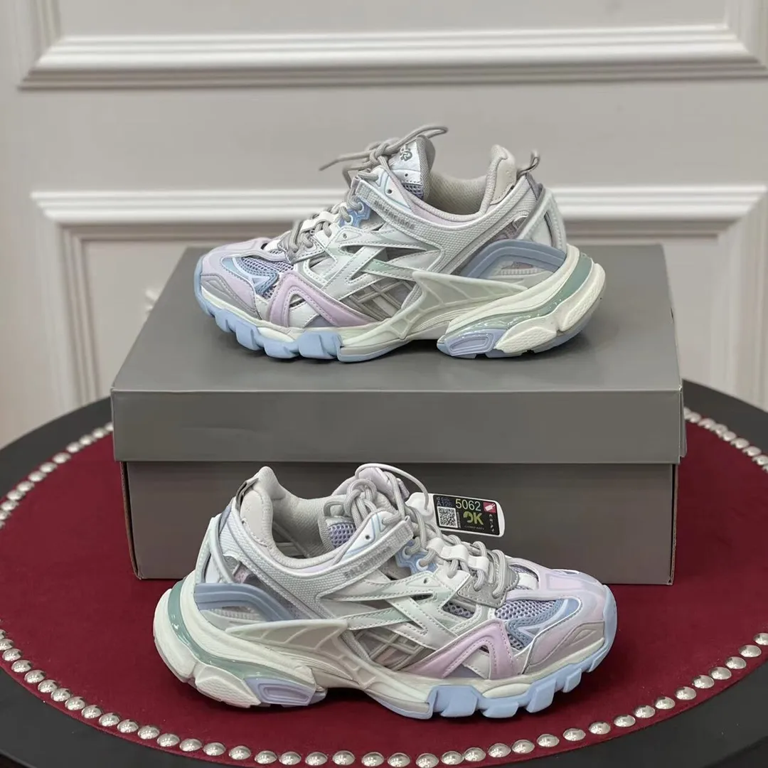 Balenciaga Track Trainer 3.0 Lavender Replica Sneakers – Balenciaga Shoes Replica Minimalist 755