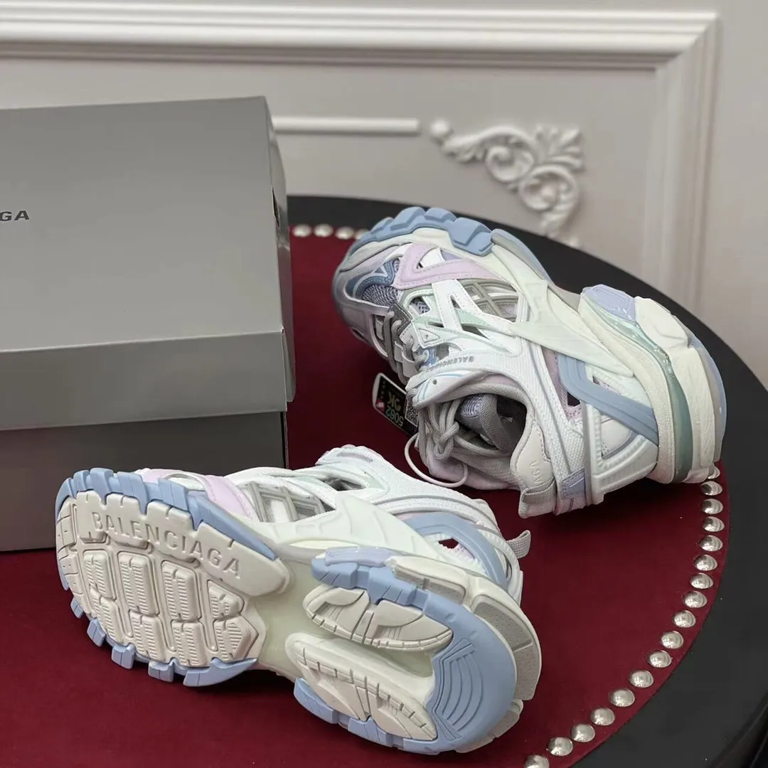 Balenciaga Track Trainer 3.0 Lavender Replica Sneakers – Balenciaga Shoes Replica Minimalist 755
