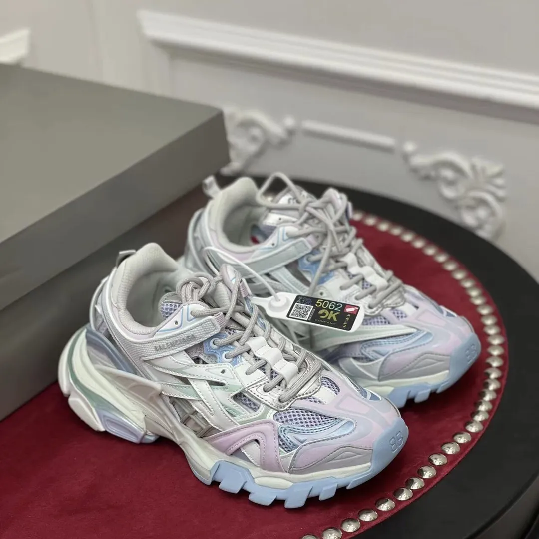 Balenciaga Track Trainer 3.0 Lavender Replica Sneakers – Balenciaga Shoes Replica Minimalist 755