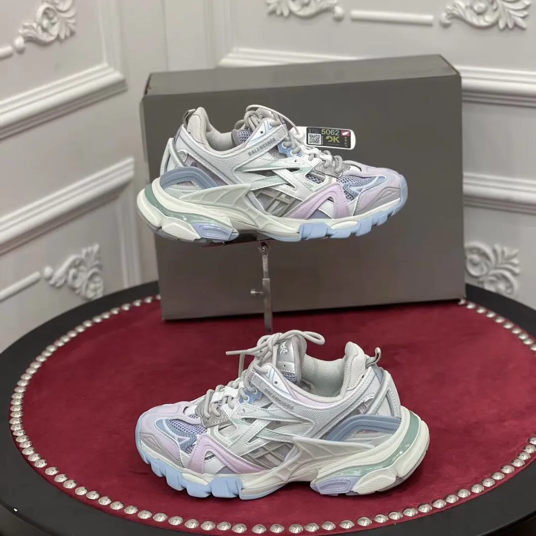 Balenciaga Track Trainer 3.0 Lavender Replica Sneakers – Balenciaga Shoes Replica Minimalist 755