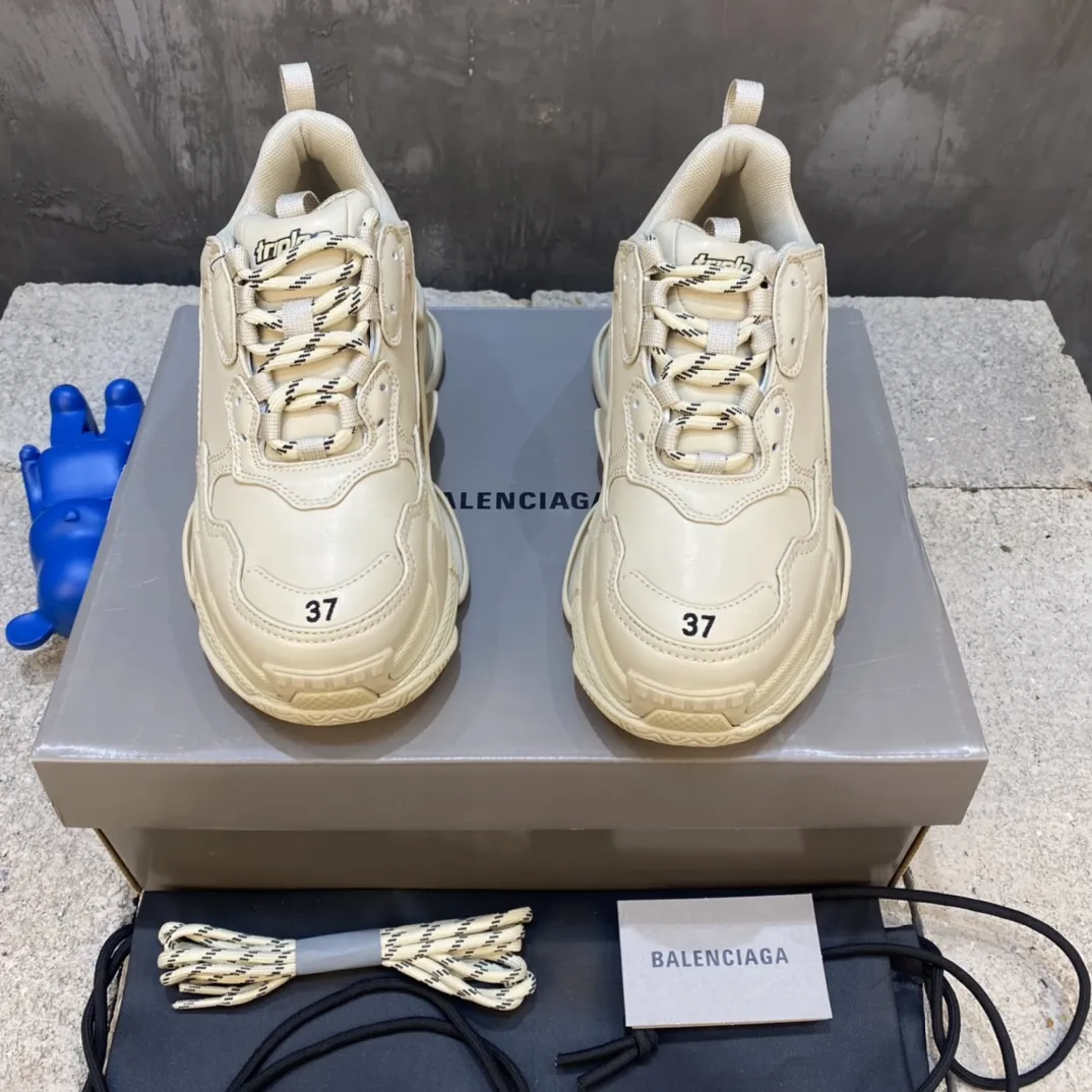 Balenciaga Triple S Beige Replica Sneakers –  Rep Shoes Collection ZipUp 792