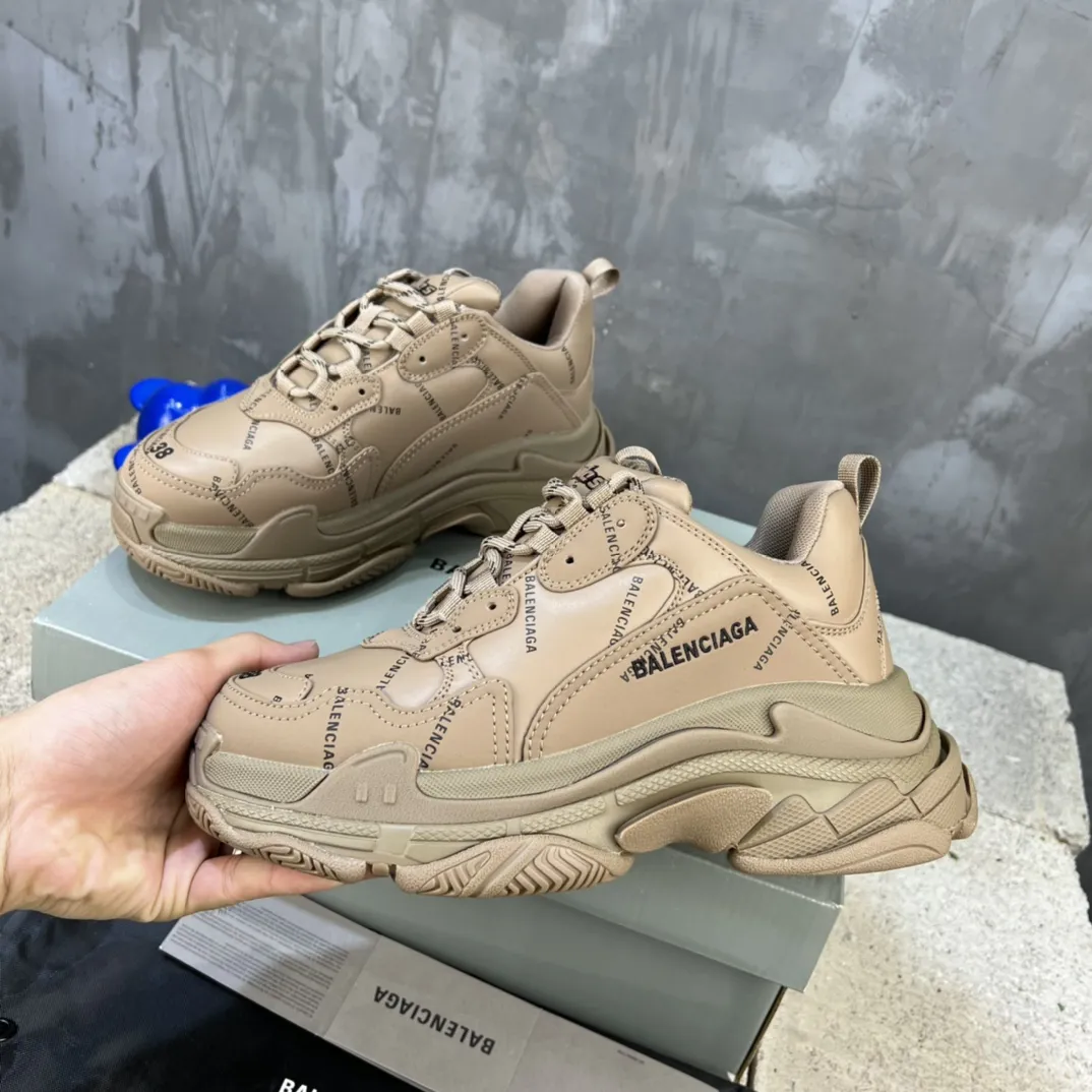 Balenciaga Triple S Beige Replica Sneakers –  Rep Shoes for Sale Sustainable 771