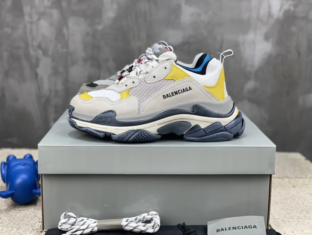 Balenciaga Triple S Beige Yellow Replica Sneakers –  Rep Shoes Collection UrbanStyle 781