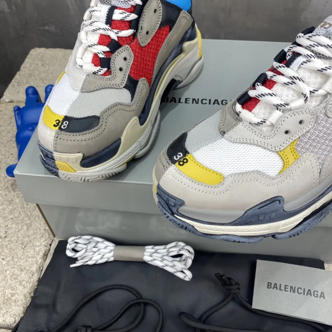 Balenciaga Triple S Beige Yellow Replica Sneakers –  Rep Shoes Collection UrbanStyle 781