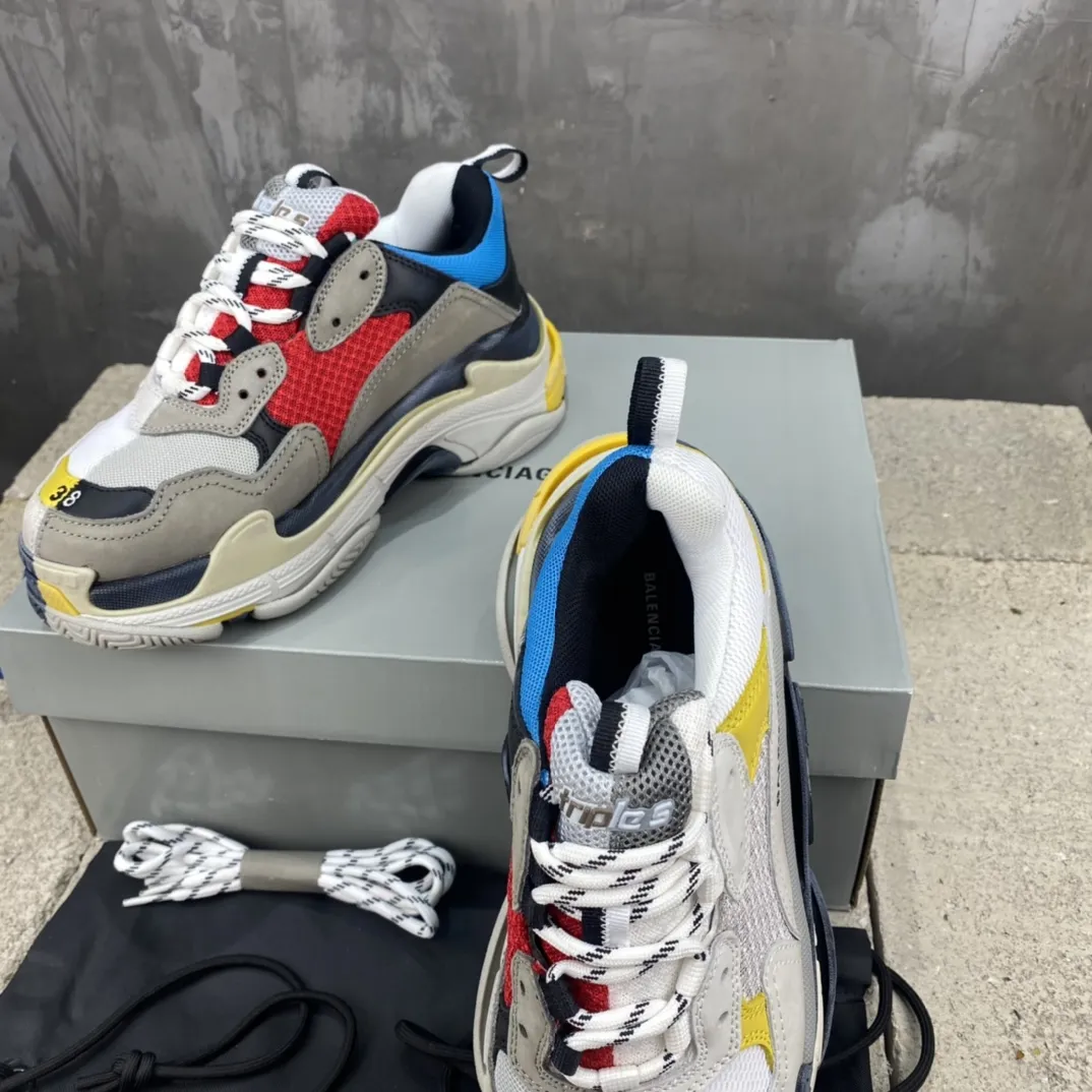 Balenciaga Triple S Beige Yellow Replica Sneakers –  Rep Shoes Collection UrbanStyle 781
