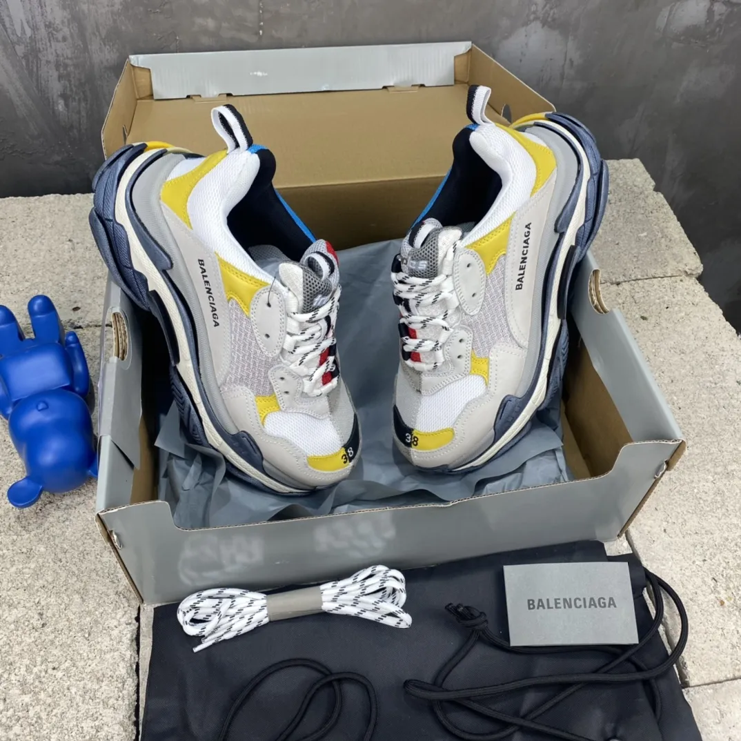 Balenciaga Triple S Beige Yellow Replica Sneakers –  Rep Shoes Collection UrbanStyle 781