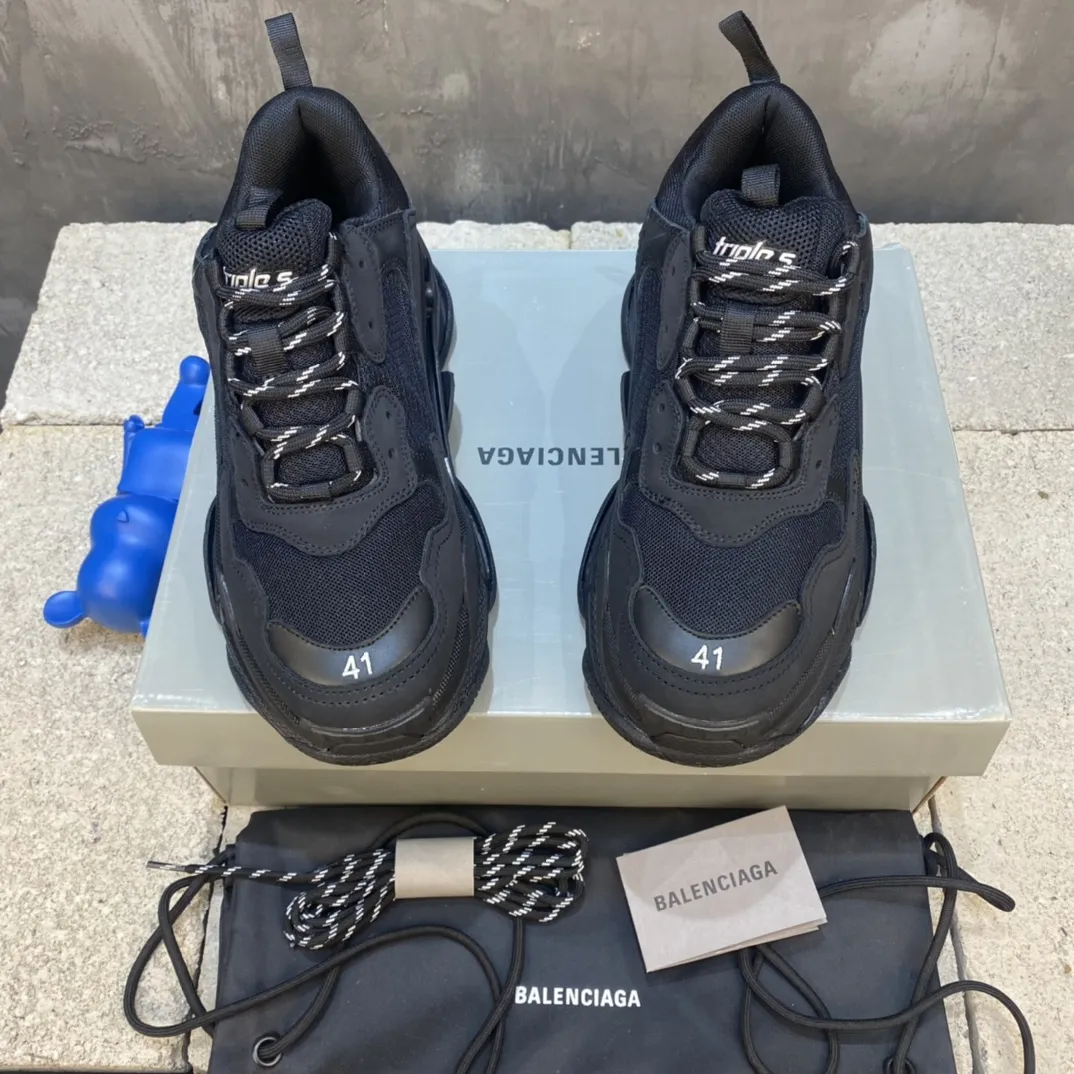 Balenciaga Triple S Black Sneakers –  Replica Sneakers & Balenciaga Shoes Replica GoAnywhere 793