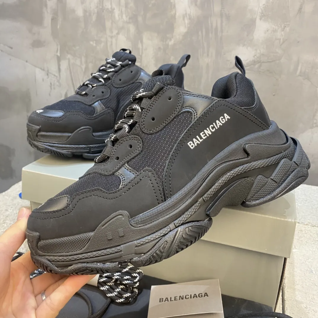 Balenciaga Triple S Black Sneakers –  Replica Sneakers & Balenciaga Shoes Replica GoAnywhere 793