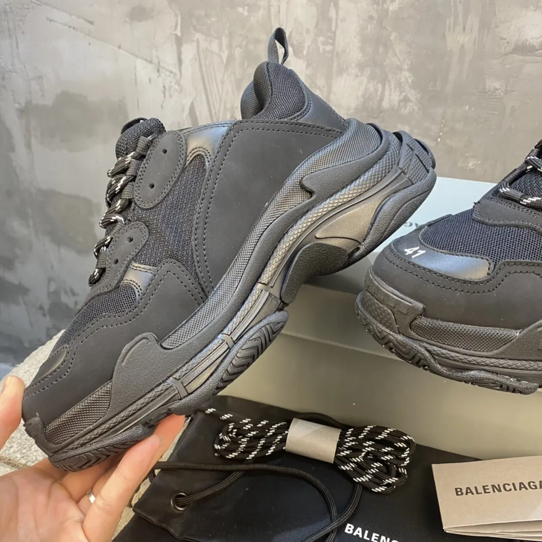 Balenciaga Triple S Black Sneakers –  Replica Sneakers & Balenciaga Shoes Replica GoAnywhere 793