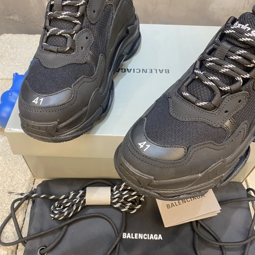 Balenciaga Triple S Black Sneakers –  Replica Sneakers & Balenciaga Shoes Replica GoAnywhere 793
