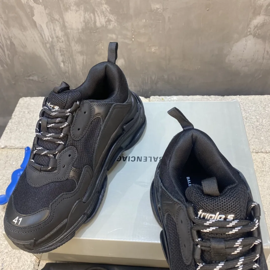 Balenciaga Triple S Black Sneakers –  Replica Sneakers & Balenciaga Shoes Replica GoAnywhere 793