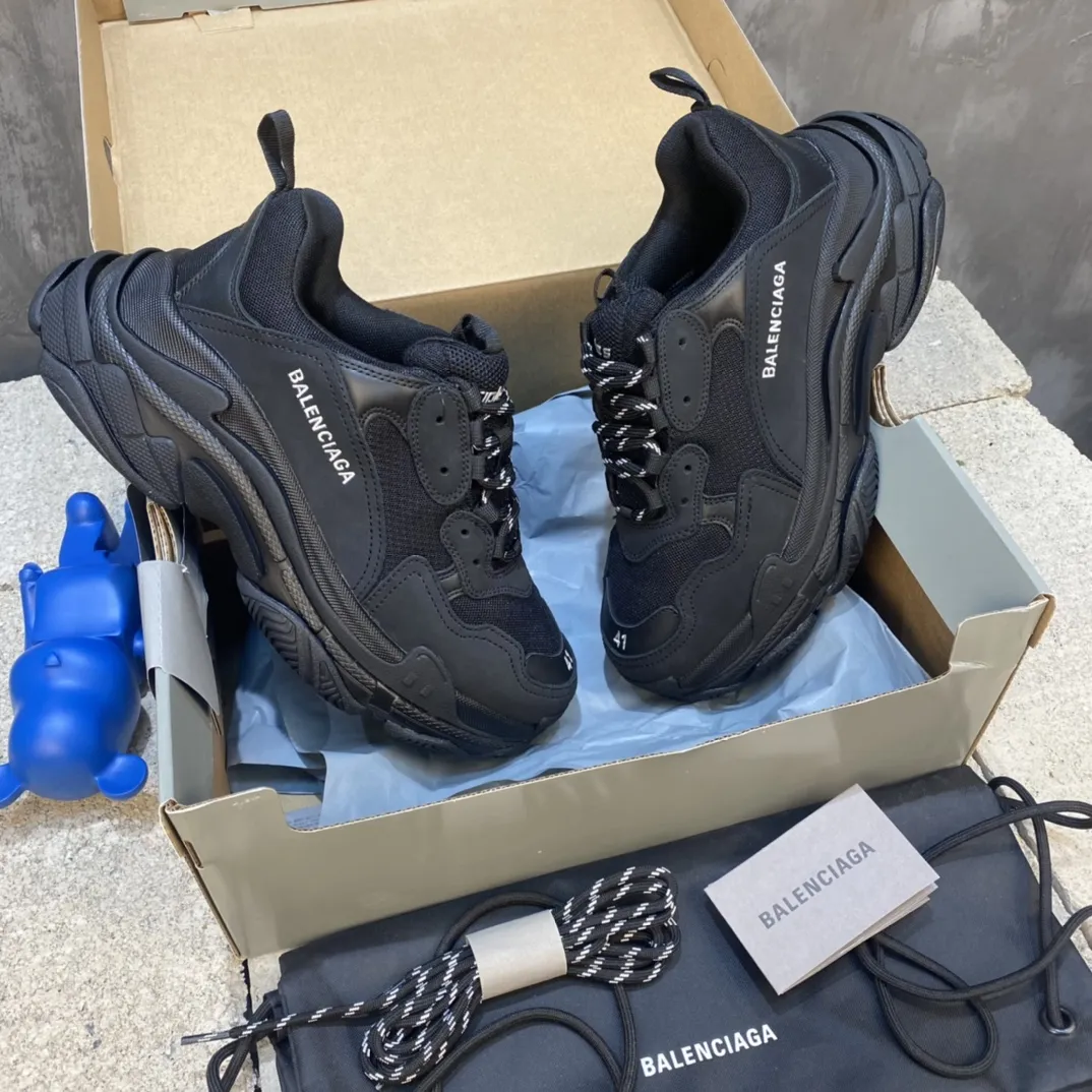 Balenciaga Triple S Black Sneakers –  Replica Sneakers & Balenciaga Shoes Replica GoAnywhere 793